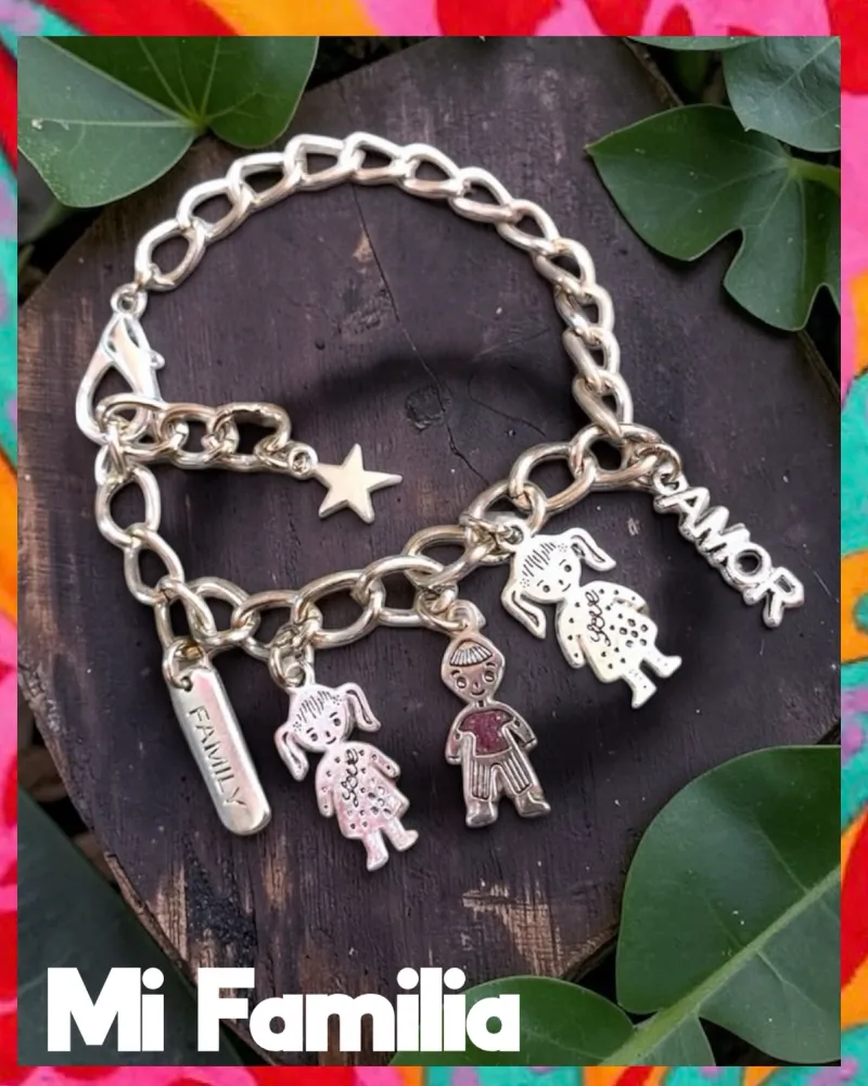 Pulsera Mi Familia · Cadena Amor